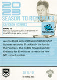 2024 NRL Traders - Season To Remember  - SR 11 - Cameron Mcinnes - Cronulla-Sutherland Sharks