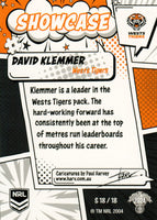 2024 NRL Traders - Showcase - S 18 - David Klemmer - Wests Tigers