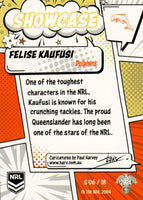 2024 NRL Traders - Showcase - S 06 - Felise Kaufusi - Dolphins