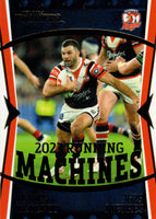 2024 NRL Traders - Running Machines - RM 15 - James Tedesco - 026/117