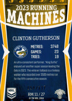 2024 NRL Traders - Running Machines - RM 11 - Clinton Gutherson - 054/117