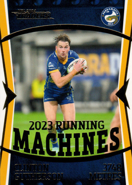2024 NRL Traders - Running Machines - RM 11 - Clinton Gutherson - 054/117
