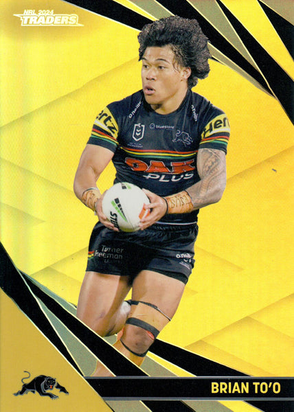 2024 NRL Traders - Pearl Gold - GS 107 - Brian To'o - 50/82