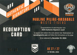 2024 NRL Traders - Authentic Signature Black - AB 27 - Pauline Piliae-Rasabale - 30/39