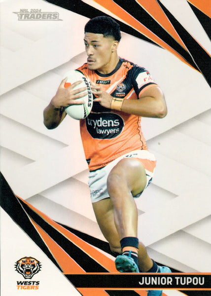2024 NRL Traders - Pearl Silver - PS 152 - Junior Tupou - Wests Tigers