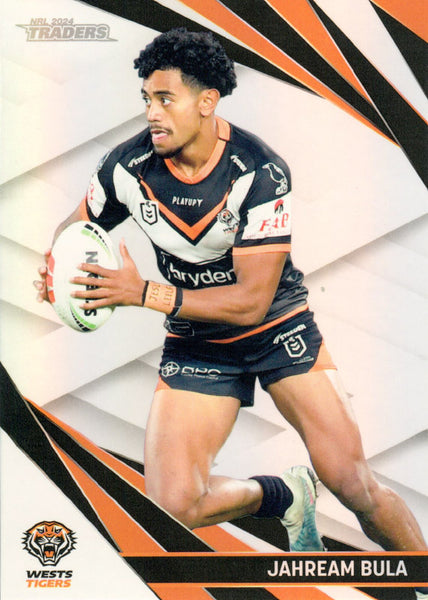 2024 NRL Traders - Pearl Silver - PS 148 - Jahream Bula - Wests Tigers