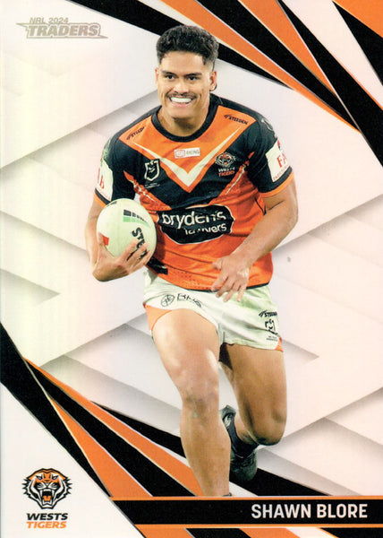 2024 NRL Traders - Pearl Silver - PS 147 - Shawn Blore - Wests Tigers