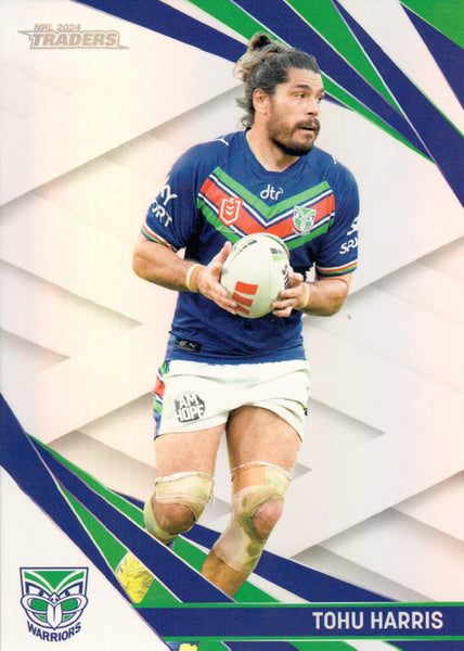 2024 NRL Traders - Pearl Silver - PS 140 - Tohu Harris - New Zealand Warriors