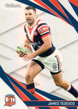 2024 NRL Traders - Pearl Silver - PS 133 - James Tedesco - Sydney Roosters