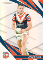 2024 NRL Traders - Pearl Silver - PS 130 - Joseph Manu - Sydney Roosters