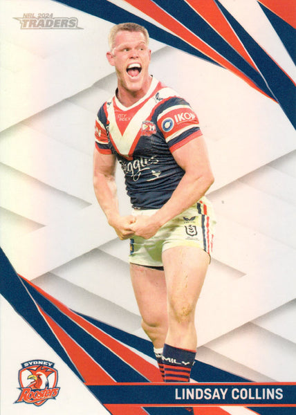 2024 NRL Traders - Pearl Silver - PS 128 - Lindsay Collins - Sydney Roosters