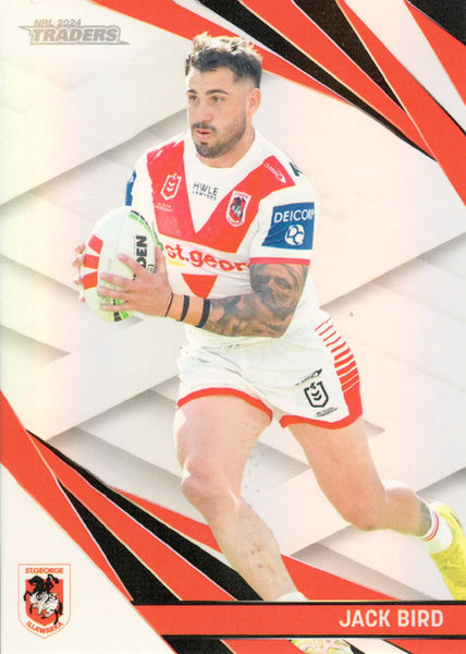 2024 NRL Traders - Pearl Silver - PS 119 - Jack Bird - St. George-Illawarra Dragons