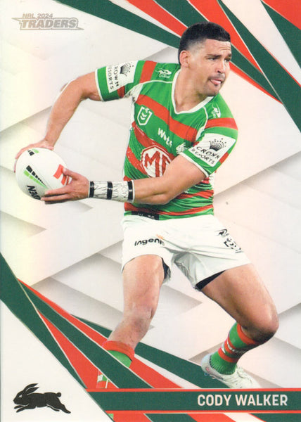 2024 NRL Traders - Pearl Silver - PS 117 - Cody Walker - South Sydney Rabbitohs