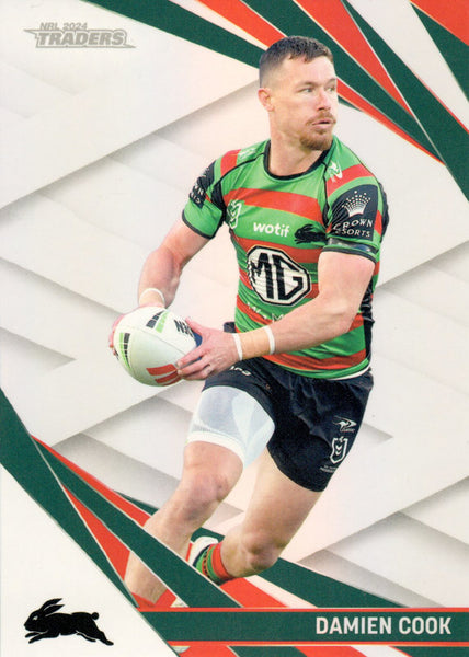 2024 NRL Traders - Pearl Silver - PS 111 - Damien Cook - South Sydney Rabbitohs