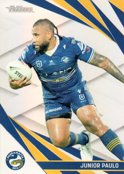 2024 NRL Traders - Pearl Silver - PS 098 - Junior Paulo - Parramatta Eels