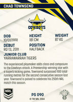 2024 NRL Traders - Pearl Silver - PS 090 - Chad Townsend - North Queensland Cowboys