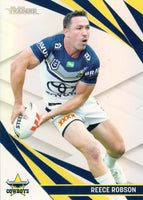 2024 NRL Traders - Pearl Silver - PS 087 - Reece Robson - North Queensland Cowboys