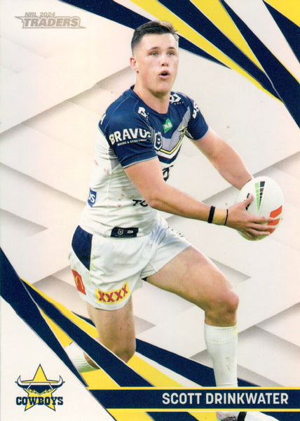 2024 NRL Traders - Pearl Silver - PS 085 - Scott Drinkwater - North Queensland Cowboys