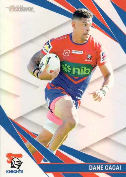 2024 NRL Traders - Pearl Silver - PS 076 - Dane Gagai - Newcastle Knights