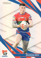 2024 NRL Traders - Pearl Silver - PS 074 - Bradman Best - Newcastle Knights