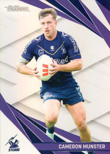 2024 NRL Traders - Pearl Silver - PS 070 - Cameron Munster - Melbourne Storm