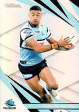 2024 NRL Traders - Pearl Silver - PS 033 - Ronaldo Mulitalo - Cronulla-Sutherland Sharks