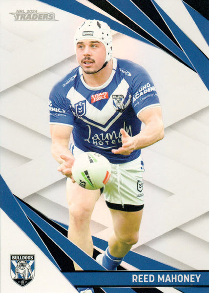 2024 NRL Traders - Pearl Silver - PS 025 - Reed Mahoney - Canterbury-Bankstown Bulldogs