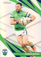 2024 NRL Traders - Pearl Silver - PS 015 - Jordan Rapana - Canberra Raiders