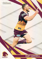 2024 NRL Traders - Pearl Silver - PS 002 - Kurt Capewell - Brisbane Broncos