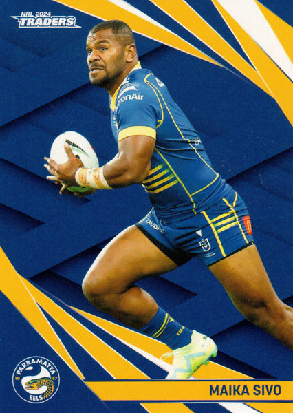 2024 NRL Traders - Common - 099 - Maika Sivo - Parramatta Eels