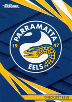 2024 NRL Traders - Common - 091 - Eels Checklist - Parramatta Eels