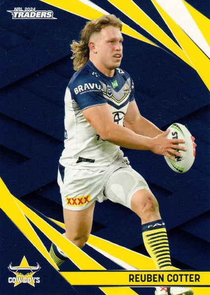 2024 NRL Traders - Common - 083 - Reuben Cotter - North Queensland Cowboys