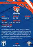 2024 NRL Traders - Common - 079 - Kalyn Ponga - Newcastle Knights