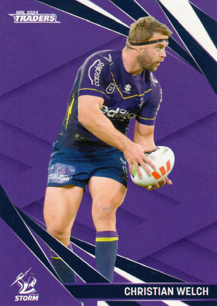 2024 NRL Traders - Common - 072 - Christian Welch - Melbourne Storm