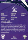 2024 NRL Traders - Common - 066 - Xavier Coates - Melbourne Storm