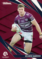 2024 NRL Traders - Common - 058 - Reuben Garrick - Manly-Warringah Sea Eagles