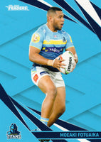 2024 NRL Traders - Common - 052 - Moeaki Fotuaika - Gold Coast Titans