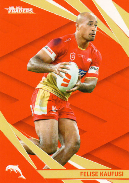 2024 NRL Traders - Common - 042 - Felise Kaufusi - Dolphins