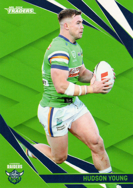 2024 NRL Traders - Common - 018 - Hudson Young - Canberra Raiders