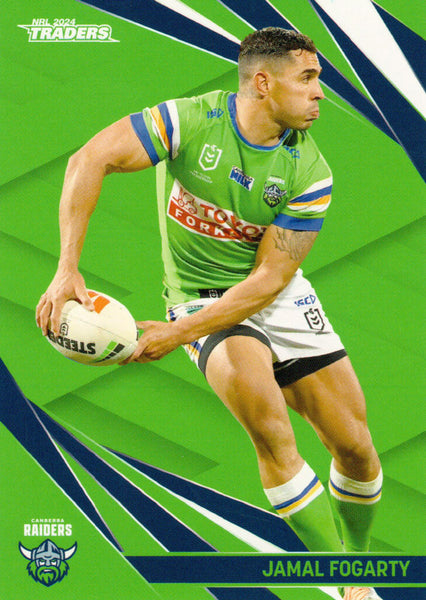 2024 NRL Traders - Common - 011 - Jamal Fogarty - Canberra Raiders