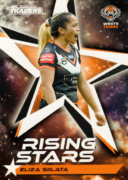 2024 NRL Traders - Rising Stars - RS 71 - Eliza Siilata - Wests Tigers