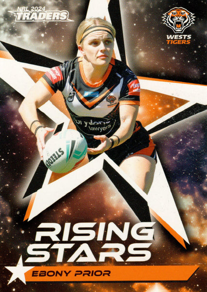 2024 NRL Traders - Rising Stars - RS 70 - Ebony Prior - Wests Tigers