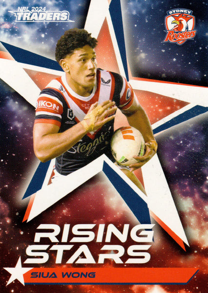 2024 NRL Traders - Rising Stars - RS 61 - Suia Wong - Sydney Roosters