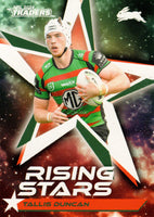 2024 NRL Traders - Rising Stars - RS 51 - Tallis Duncan - South Sydney Rabbitohs