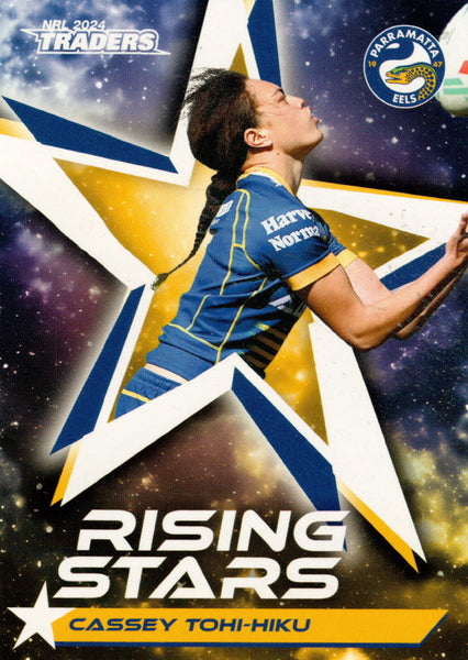 2024 NRL Traders - Rising Stars - RS 47 - Cassey Tohi-Hiku - Parramatta Eels