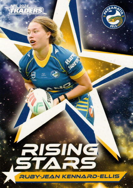 2024 NRL Traders - Rising Stars - RS 46 - Ruby-Jean Kennard-Ellis - Parramatta Eels