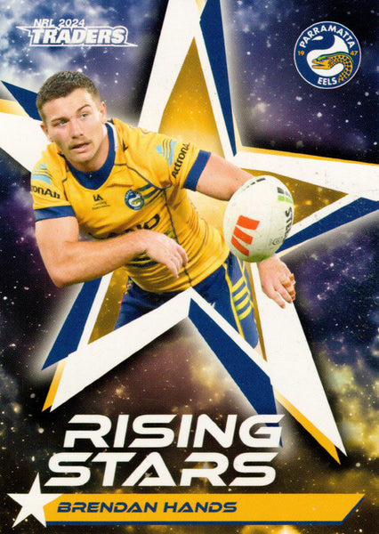 2024 NRL Traders - Rising Stars - RS 44 - Brendan Hands - Parramatta Eels
