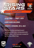 2024 NRL Traders - Rising Stars - RS 37 - Kayla Romaniuk - Newcastle Knights