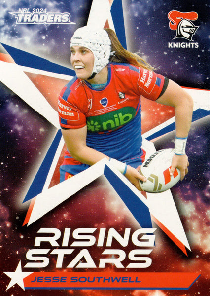 2024 NRL Traders - Rising Stars - RS 36 - Jesse Southwell - Newcastle Knights