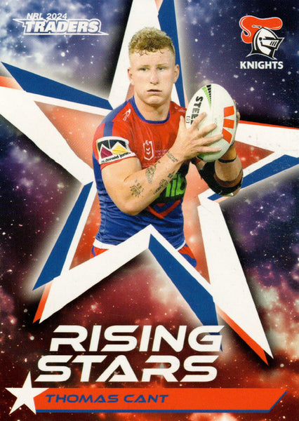 2024 NRL Traders - Rising Stars - RS 33 - Thomas Cant - Newcastle Knights